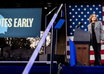 Harris goes after Trump on abortion rights during Georgia rally